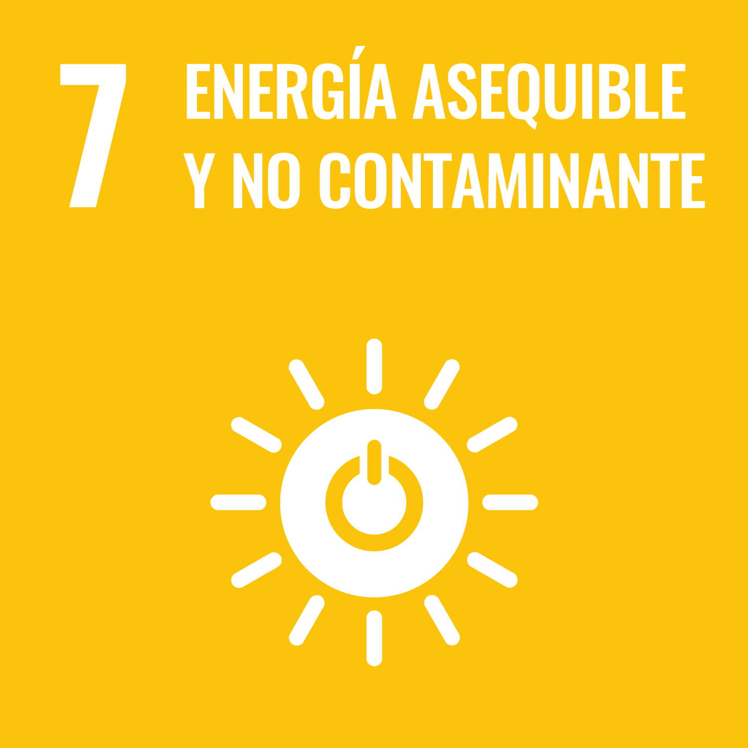 ODS 7 · Energía asequible y no contaminante
