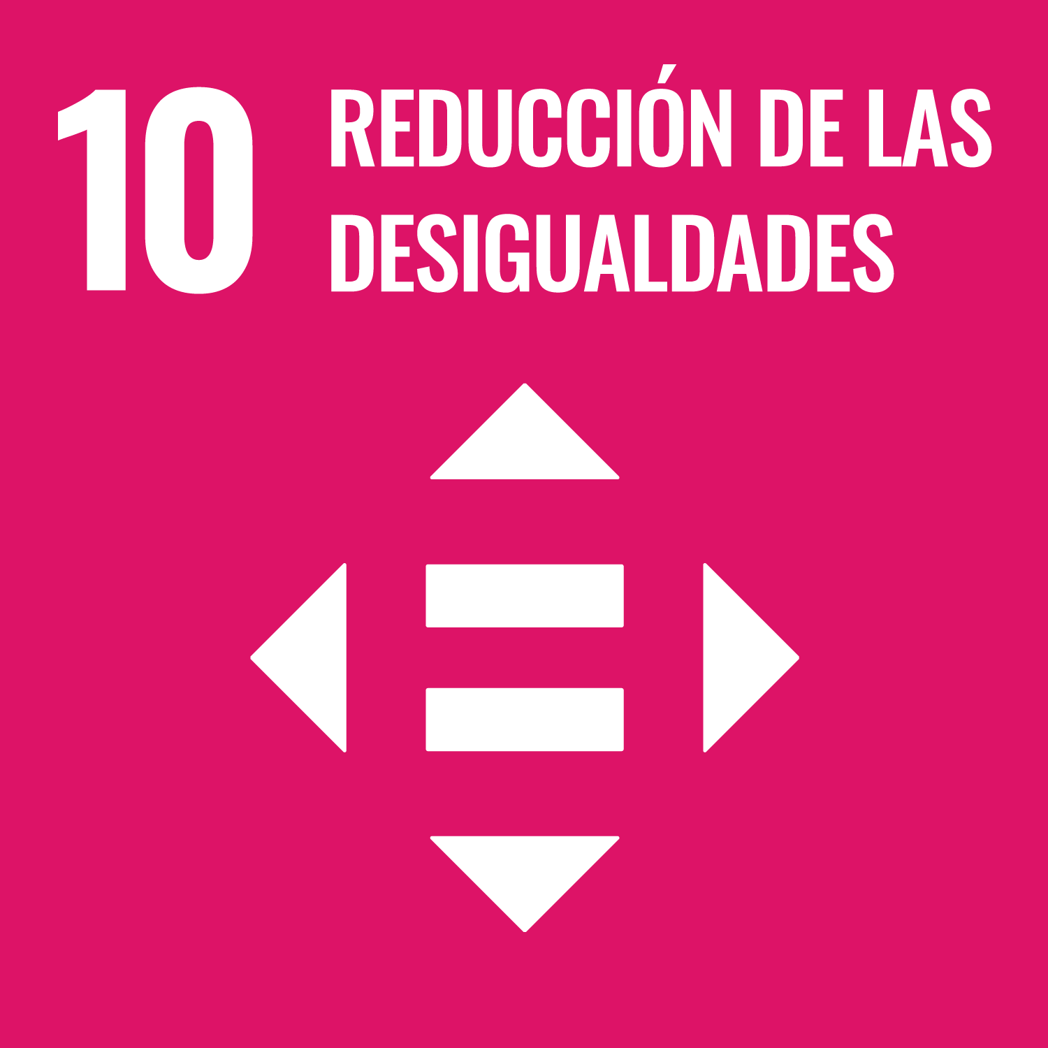 ODS 10 · Reducción de las desigualdades